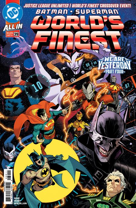 DC COMICS BATMAN SUPERMAN WORLDS FINEST #39 (WE ARE YESTERDAY)