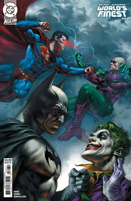 DC COMICS BATMAN SUPERMAN WORLDS FINEST #39 CVR B LUCIO PARRILLO (WE ARE YESTERDAY) (Copy)