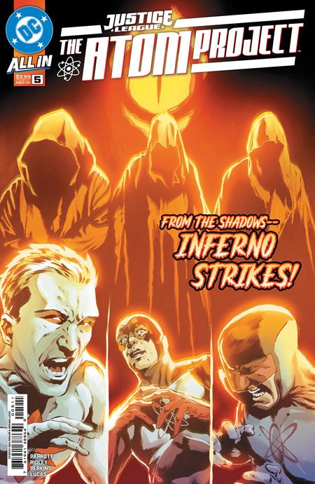DC JUSTICE LEAGUE THE ATOM PROJECT #5 (OF 6) CVR A MIKE PERKINS