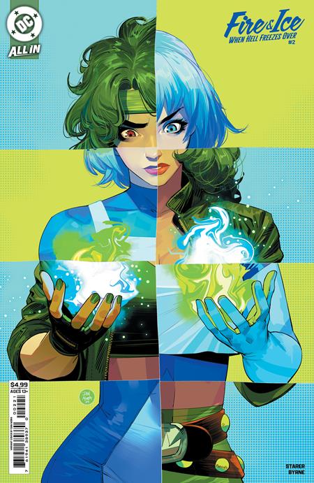 DC COMICS FIRE & ICE WHEN HELL FREEZES OVER #2 CVR B DAN MORA CARD STOCK VAR