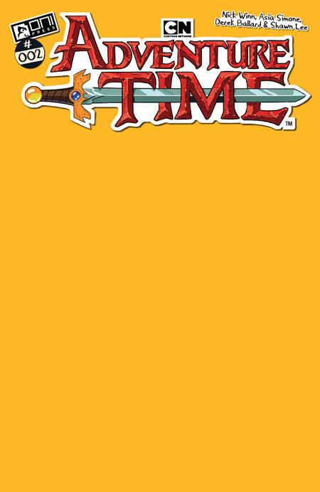 ONI PRESS ADVENTURE TIME (2025) #2 CVR C JAKE YELLOW SKETCH VAR