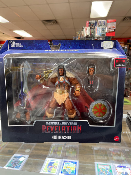 MATTEL MASTER OF THE UNIVERSE REVELATION KING GRAYSKULL ACTION FIGURE