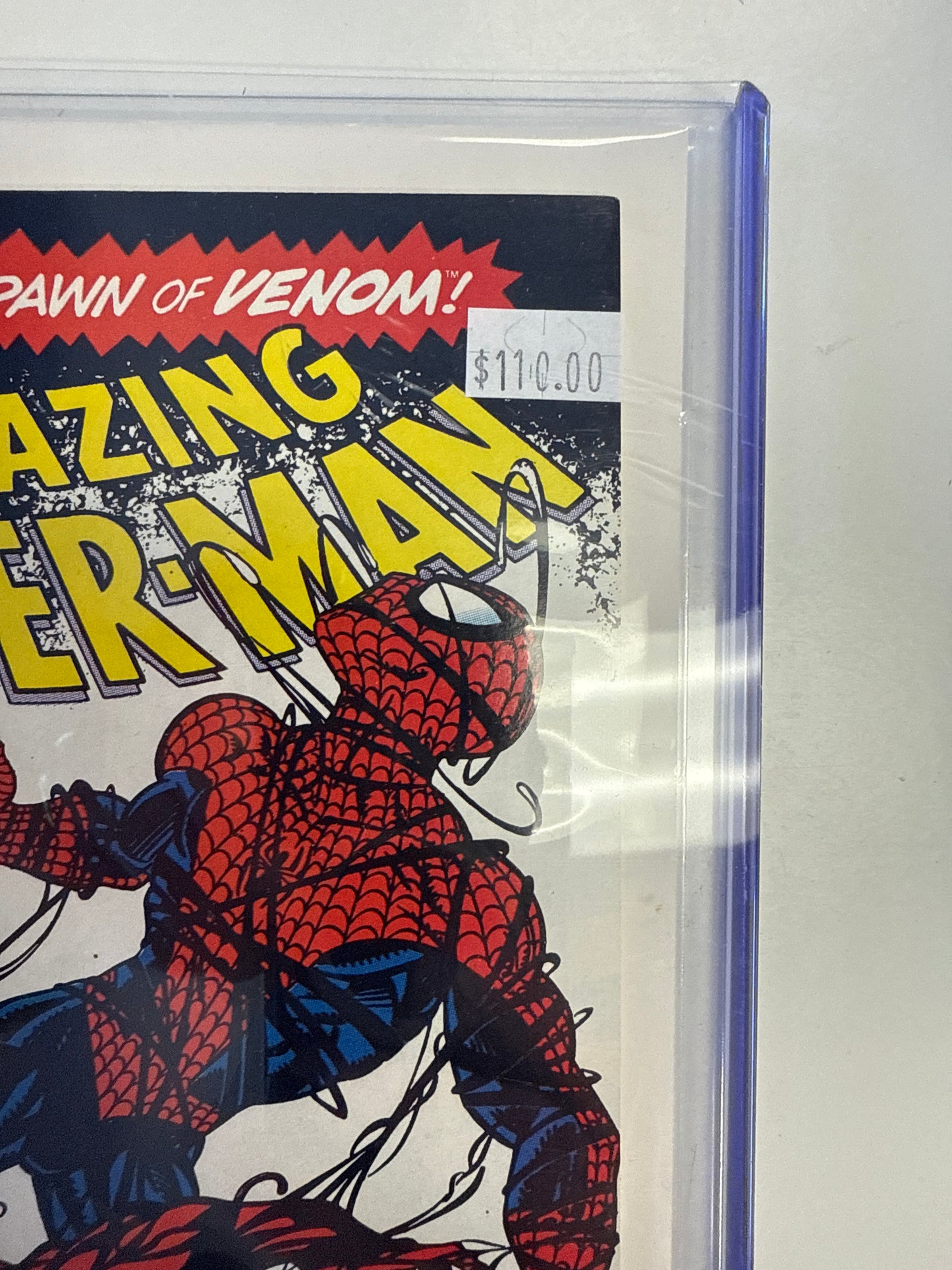 MARVEL COMICA THE AMAZING SPIDER-MAN #361 first carnage cover 1print white background