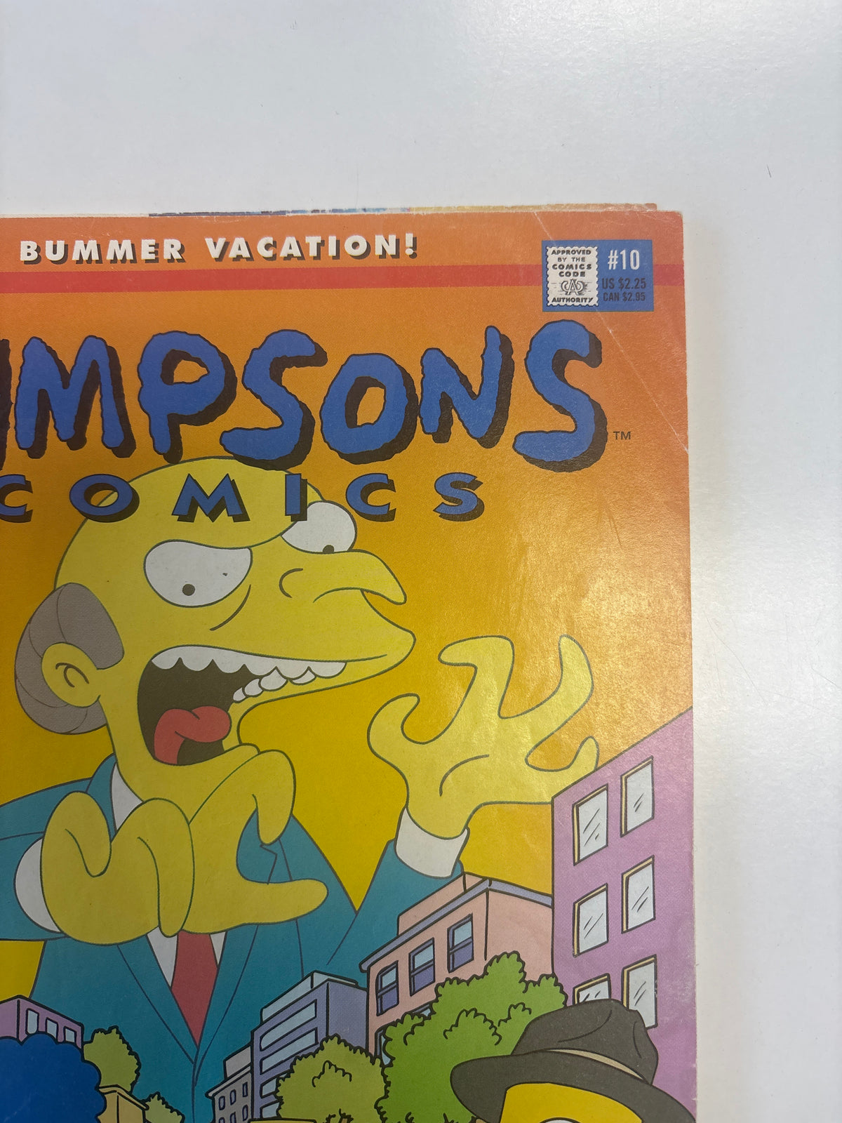 BONGO COMICS GROUP BUMMER VACATION SIMPSONS COMICS #10