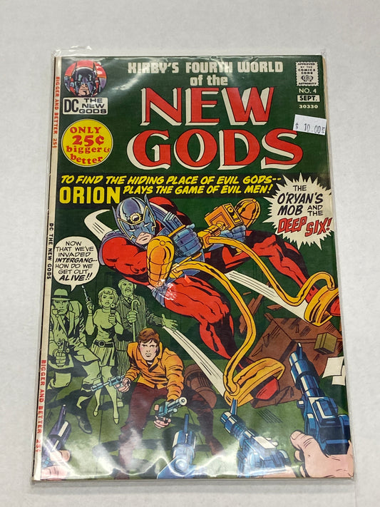 DC COMICS KIRBY FOURTH WORLD OF THE NEW GODS NO. 4