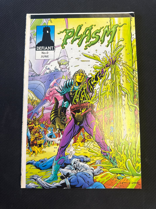 DEFIANT COMICS PLASM #0 Jim Shooter LEGEND