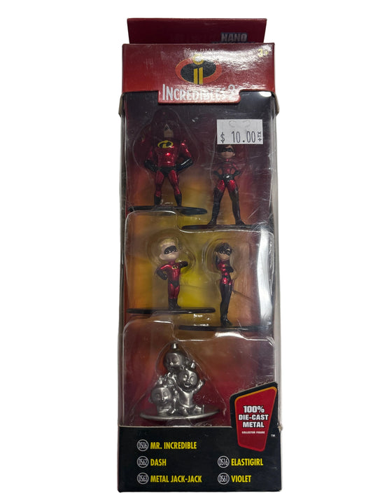 DISNEY PIXAR INCREDIBLES 2 NANO METALFIGS