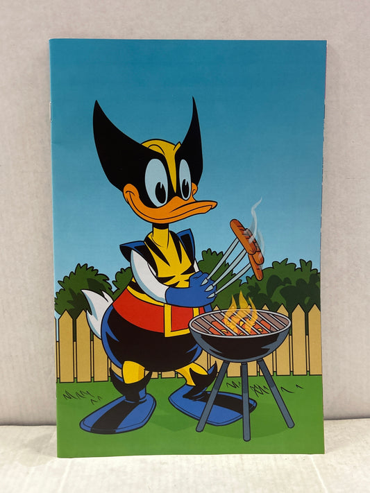 MARVEL COMICS WHAT IF DONALD DUCK BECAME WOLVERINE 1 VARIANT