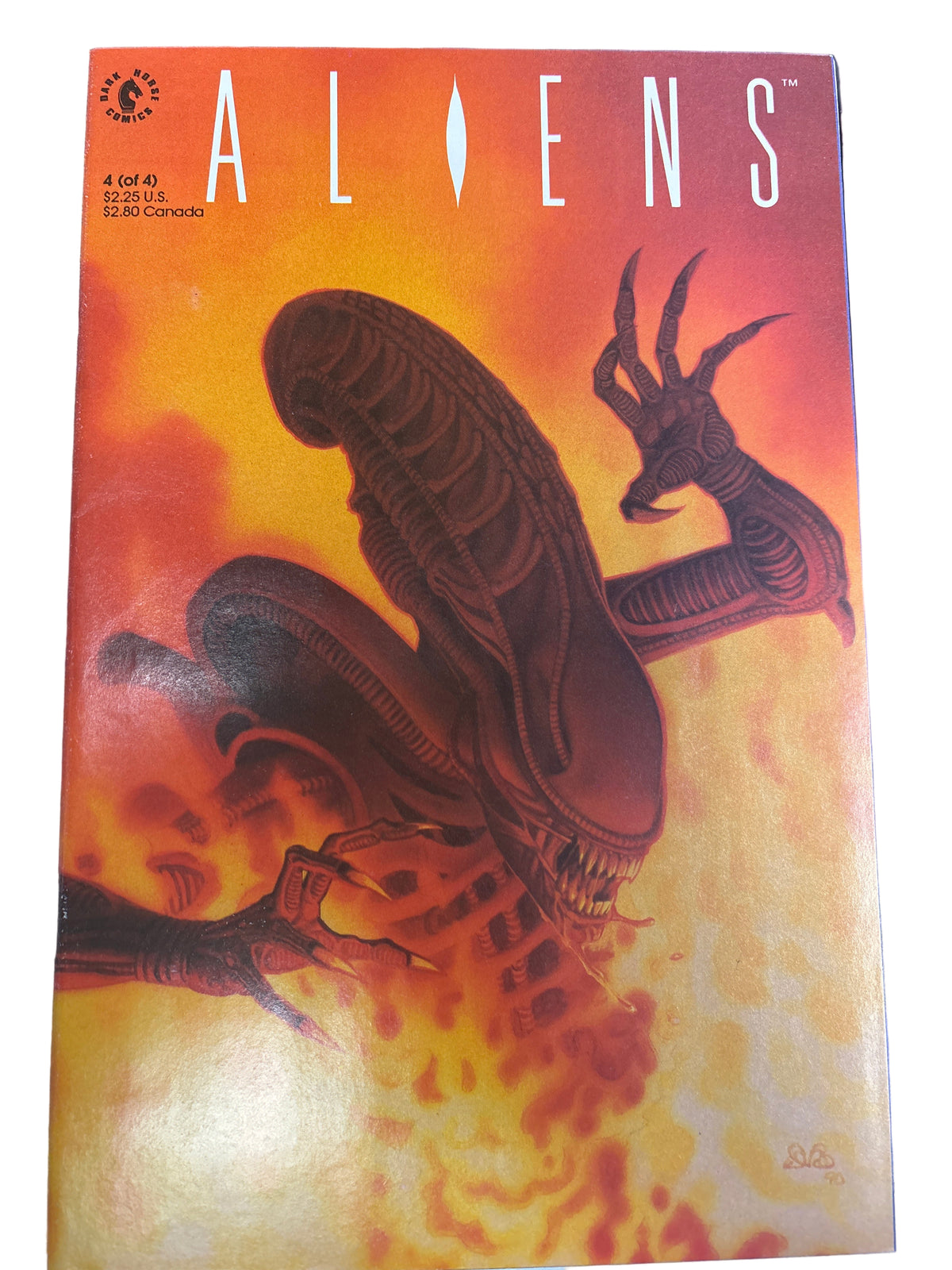 DARK HORSE COMICS ALIENS SET OF #1, #2, #3, #4