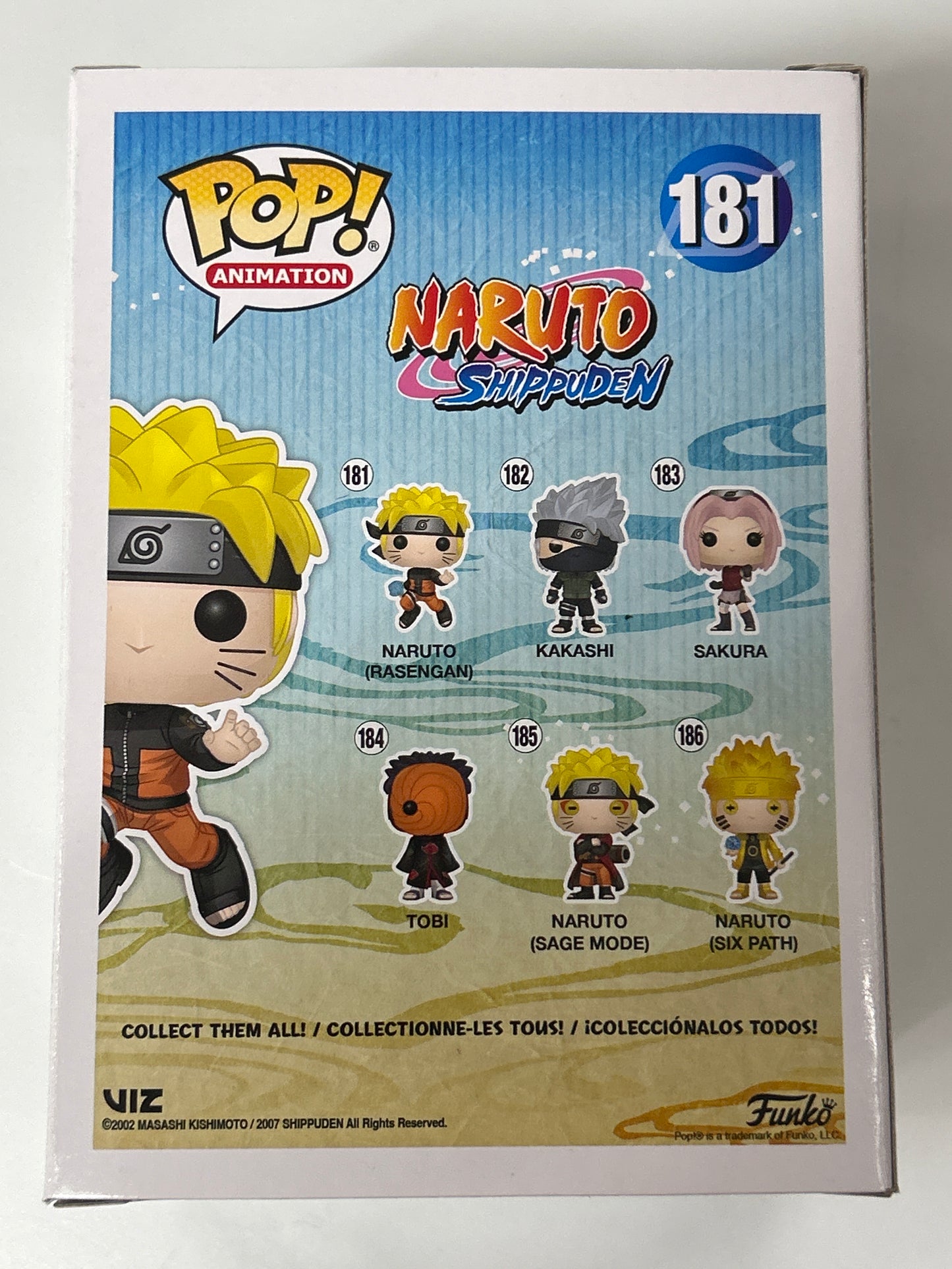 FUNKO POP NARUTO SHIPPUDEN NARUTO (RASENGAN) GREAT CONDITION