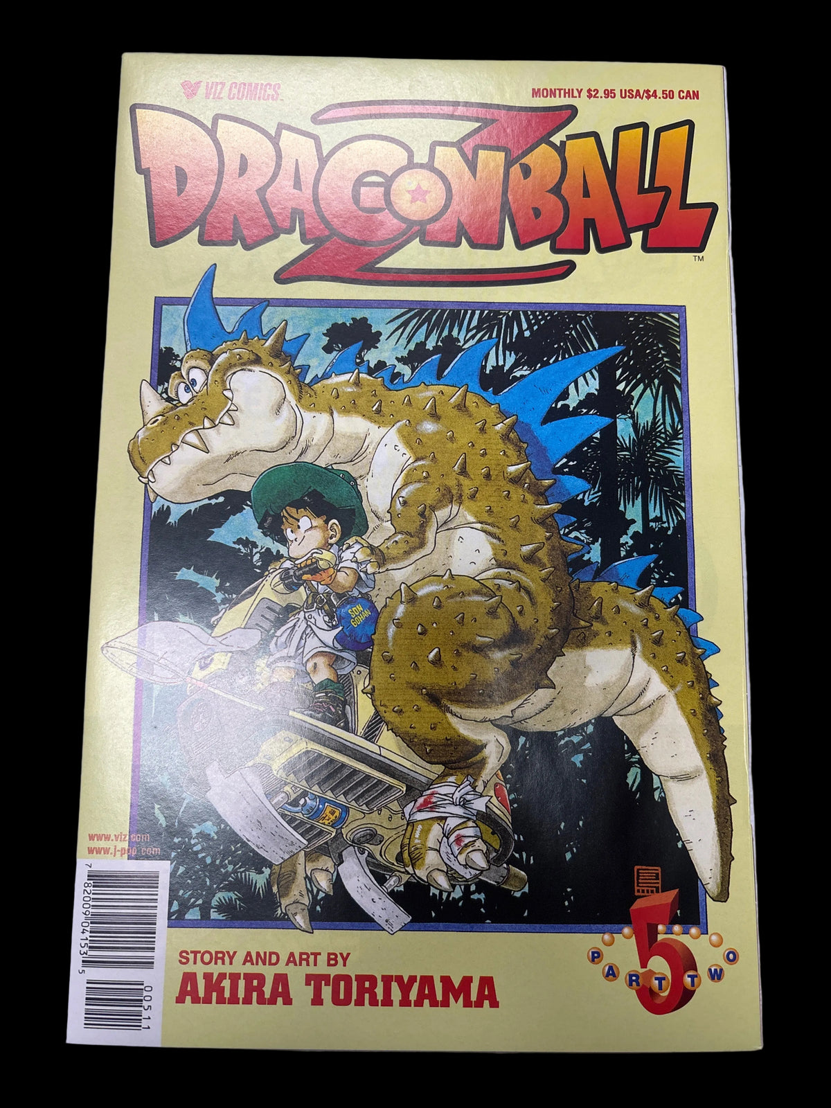 VIZ COMICS DRAGON BALL Z PART 2 #5