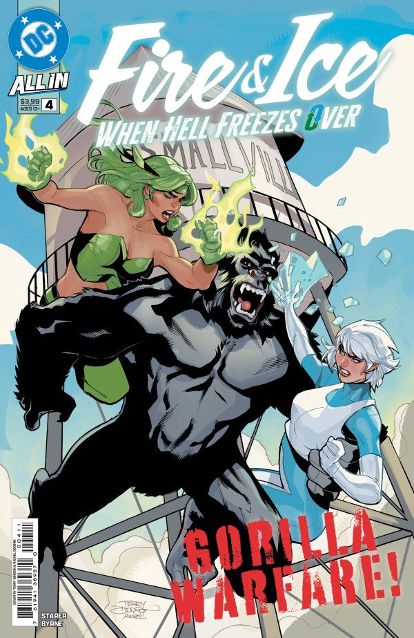 DC COMICS FIRE & ICE WHEN HELL FREEZES OVER #4