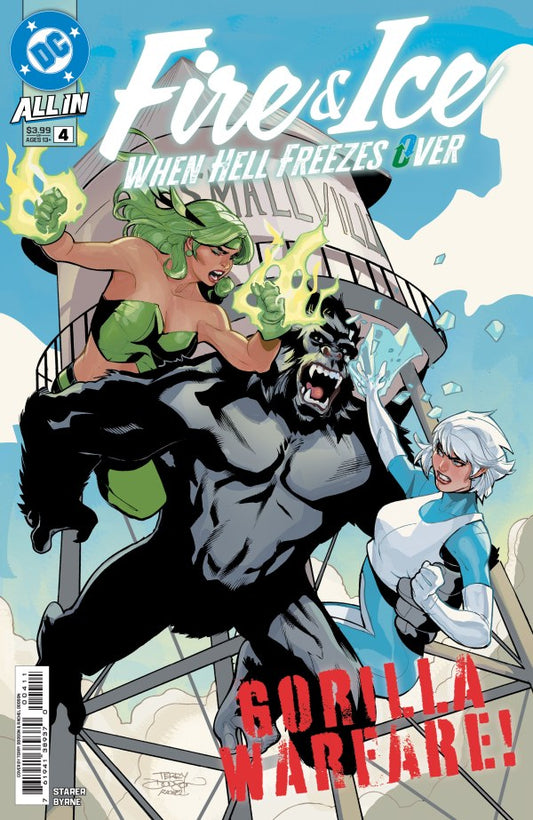 DC COMICS FIRE & ICE WHEN HELL FREEZES OVER #4