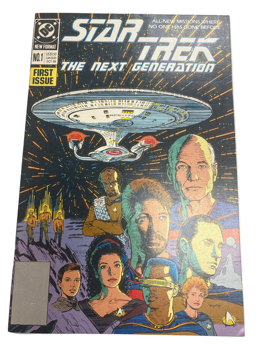 DC COMICS STAR TREK THE NEXT GENERATION FIRST ISSUE #1
