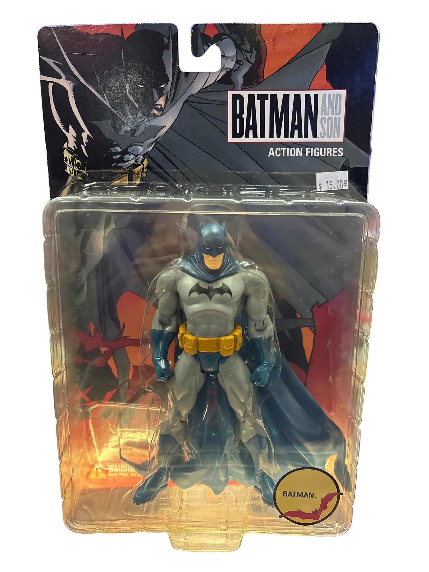 BATMAN AND SON ACTION FIGURES BATMAN