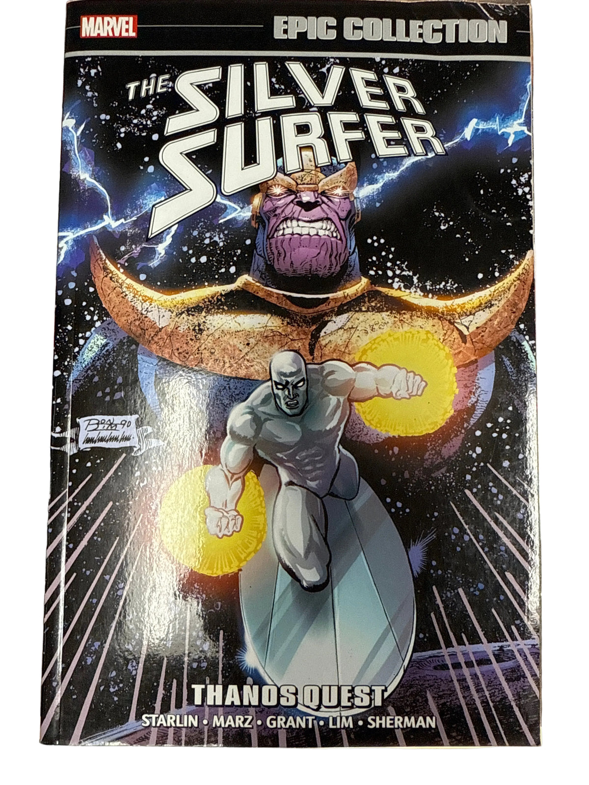 MARVEL COMICS SILVER SURFER THANOS QUEST TPB VOL 6