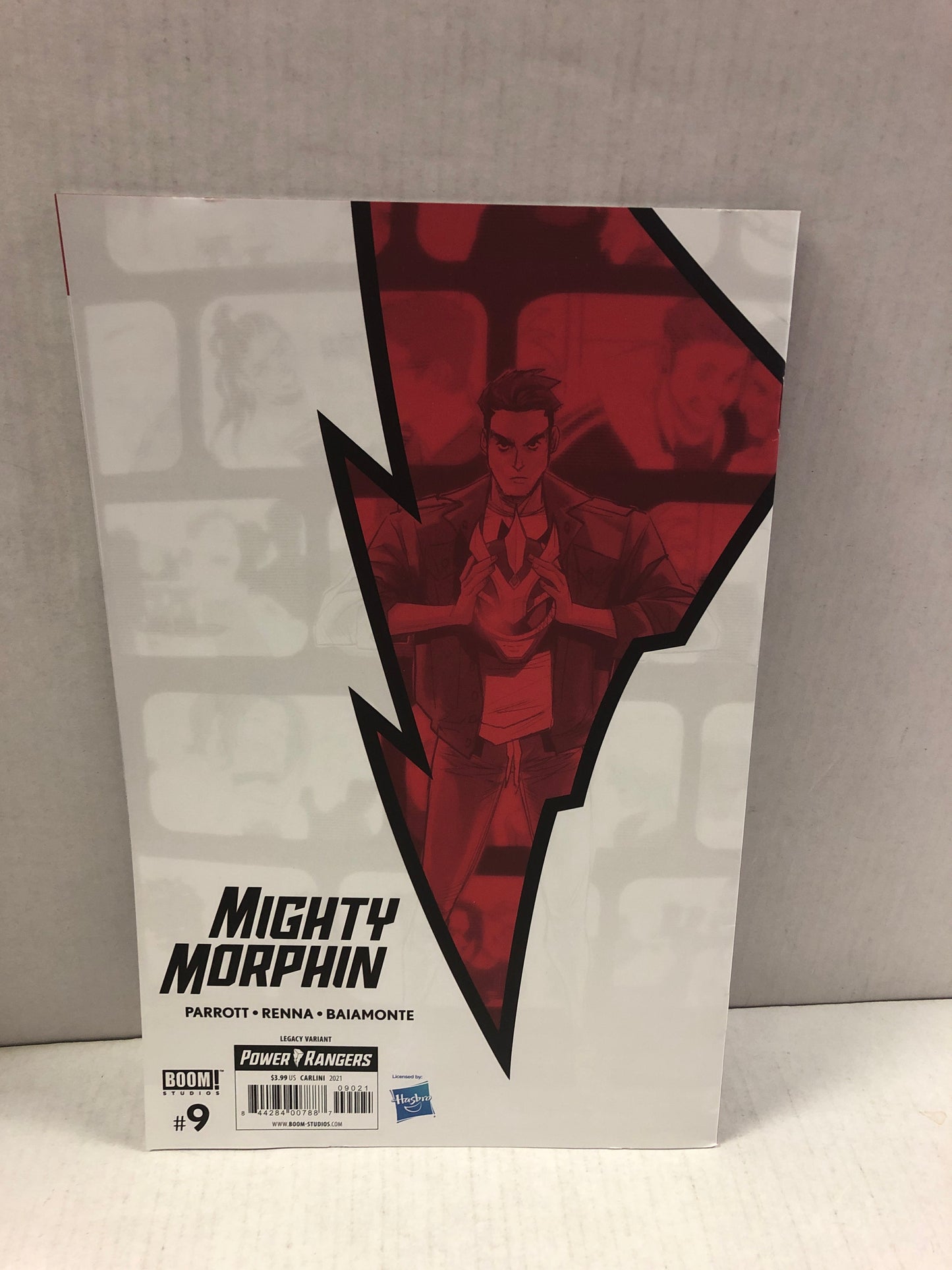 BOOM STUDIOS MIGHTY MORPHING POWER RANGERS 9 (2021) VARIANT SIGNED BY JASON DAVID FRANK NO COA