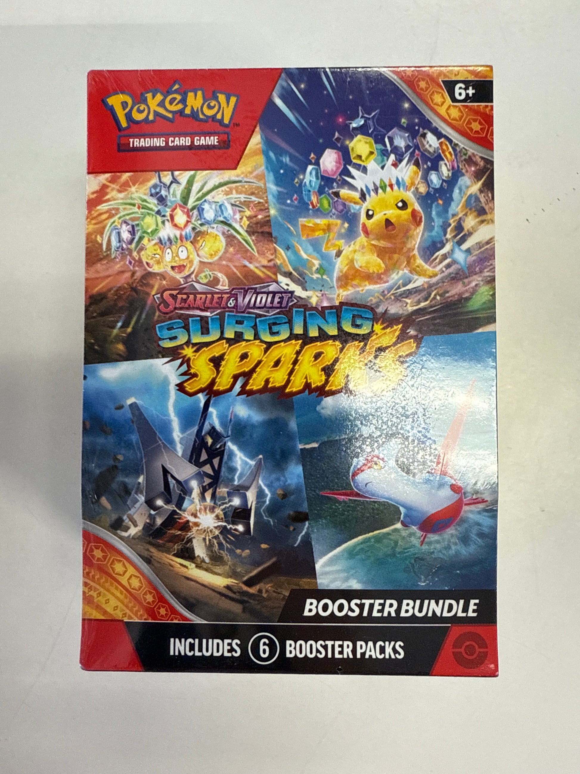 POKEMON TCG SCARLET & VIOLET SURGING SPARKS BOOSTER BUNDLE One Of Us Comics POKEMON TCG SCARLET & VIOLET SURGING SPARKS BOOSTER BUNDLE One Of Us Comics