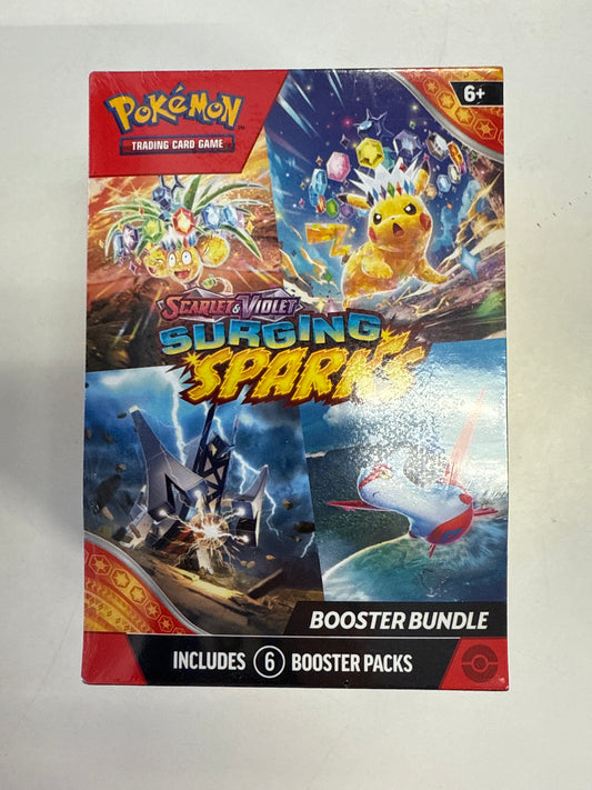 POKEMON TCG SCARLET & VIOLET SURGING SPARKS BOOSTER BUNDLE