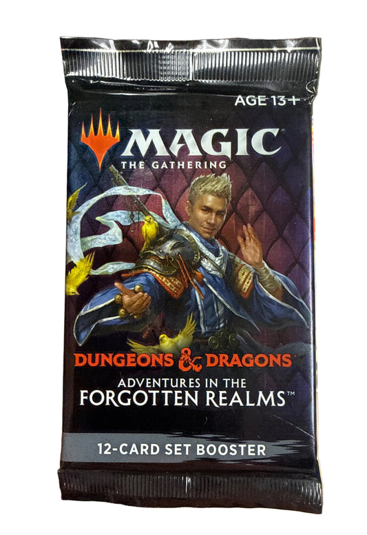 MAGIC THE GATHERING DUNGEONS AND DRAGONS ADVENTURES IN THE FORGOTTEN REALMS BOOSTER PACK