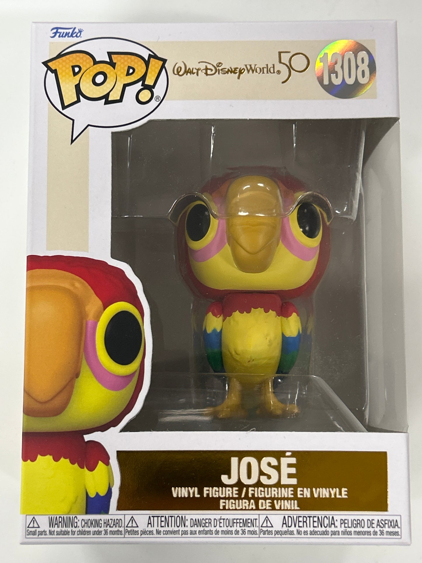 FUNKO POP WALT DISNEY WORLD 50 JOSÉ GREAT CONDITION