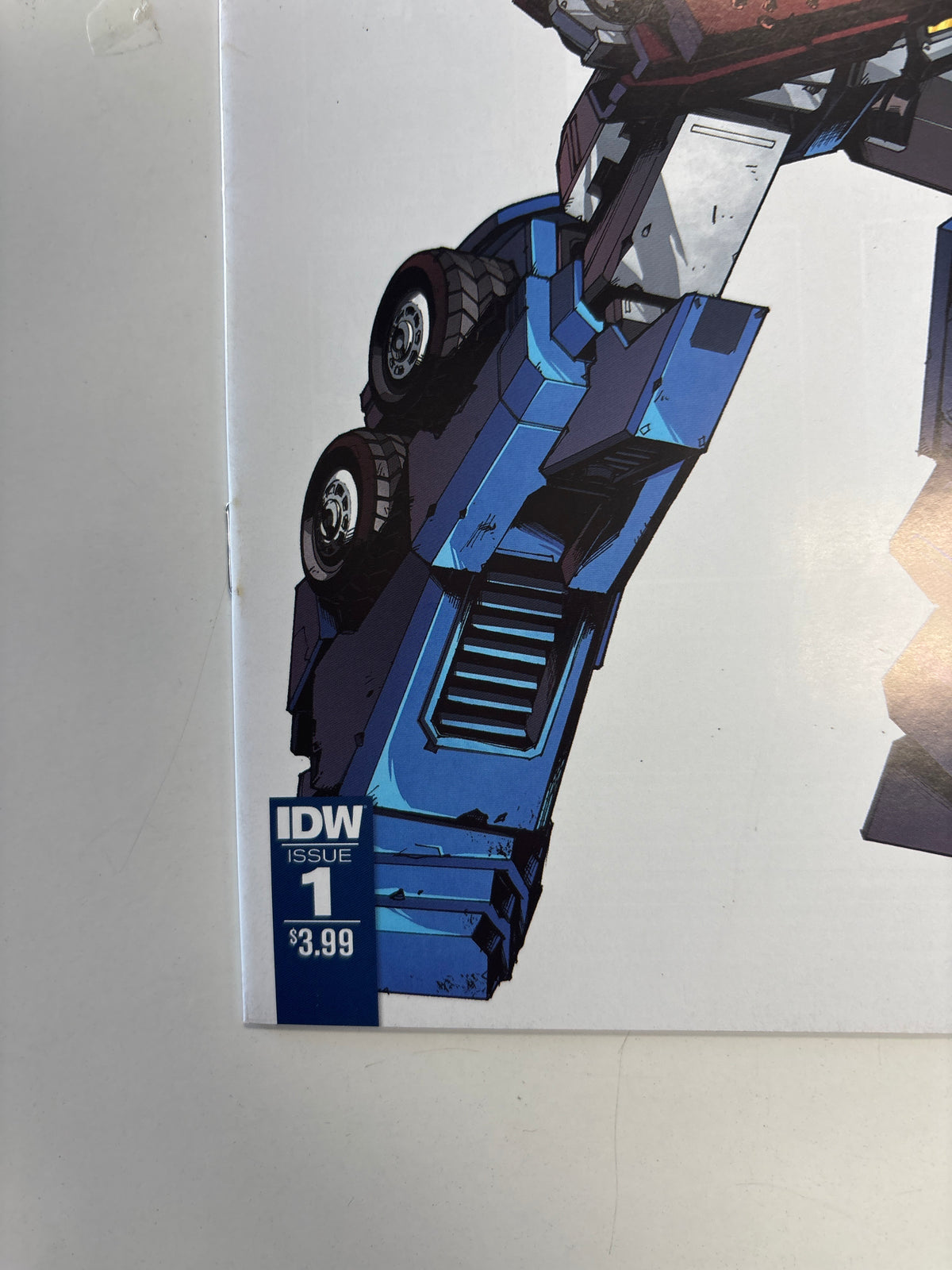 IDW #1 OPTIMUS PRIME RECONSTRUCTION