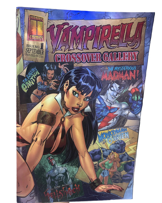 HARRIS COMICS VAMPIRELLA CROSSOVER GALLERY #1