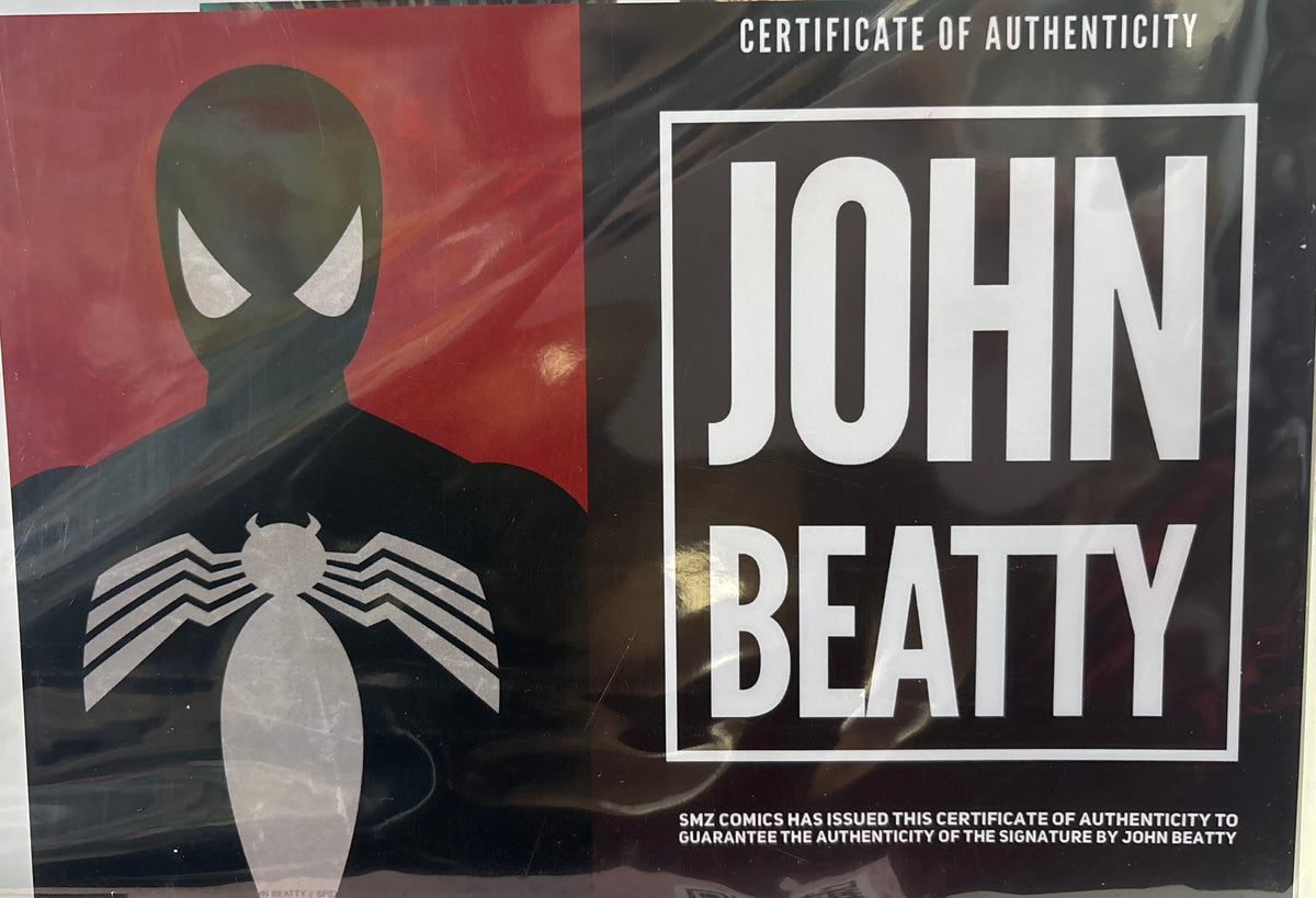 WHATNOT PUBLISHING WHAT SUPER HEROES NINJA FUNK #1 SIGNED BY JOHN BEATTY WITH CERTIFICATE OF AUTHENTICITY