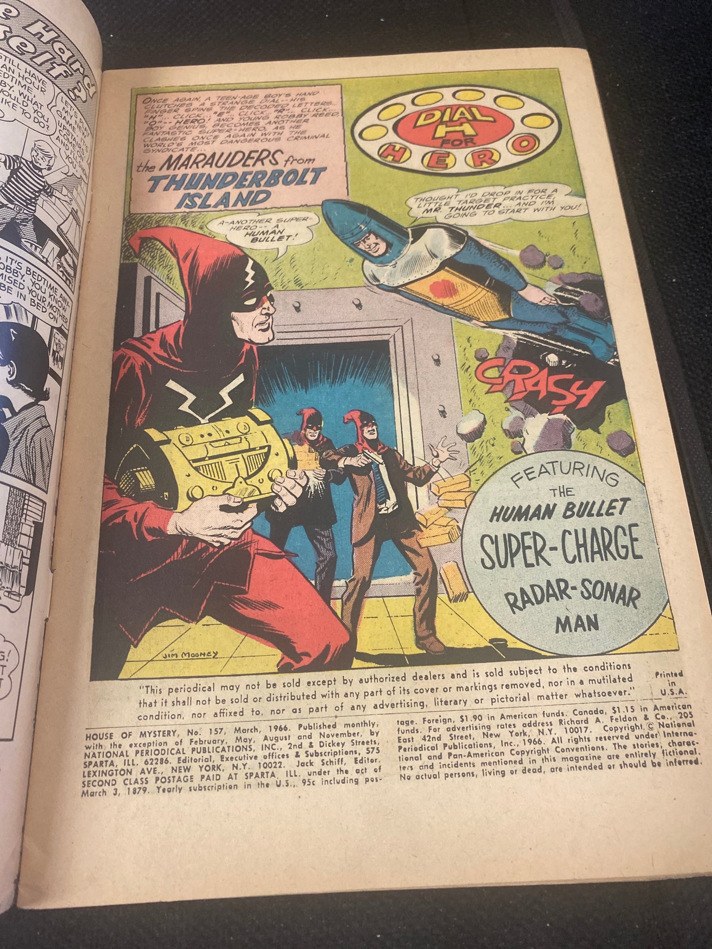 DC COMICS HOUSE OF MYSTERY #157 (1966) 2ND ROBBY REED