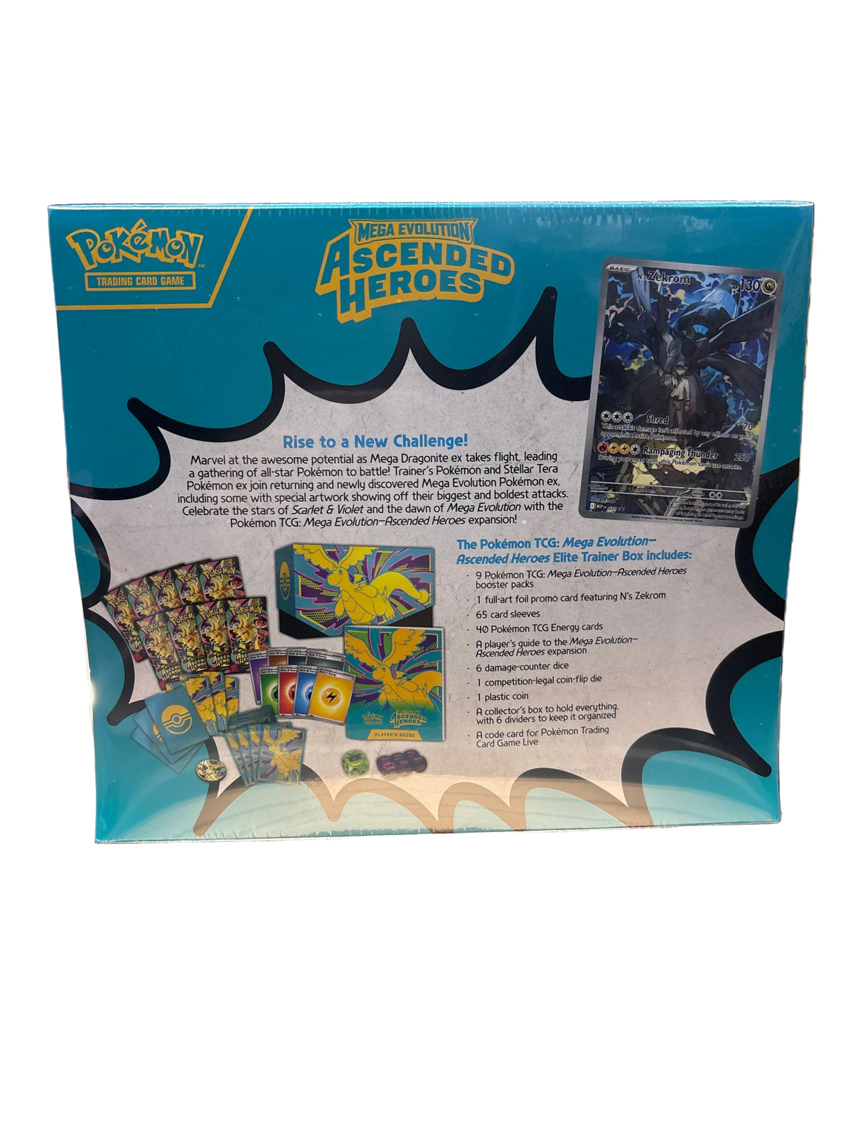 POKEMON MEGA EVOLUTION ASCENDED HEROES ELITE TRAINER BOX