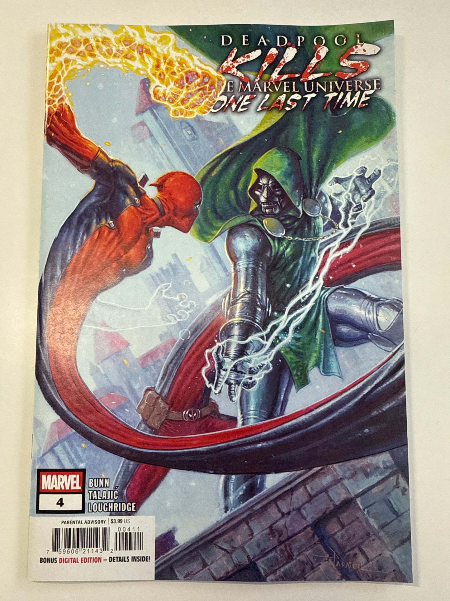MARVEL COMICS DEADPOOL KILLS THE MARVEL UNIVERSE ONE LAST TIME #4