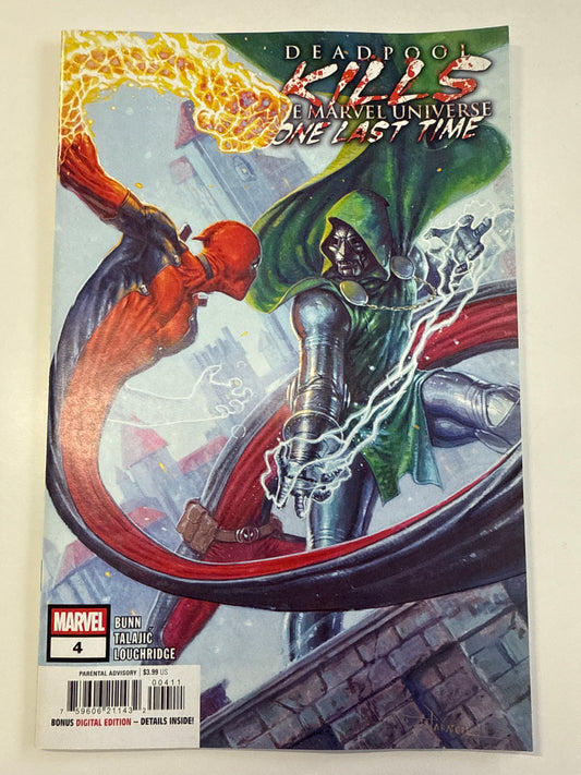 MARVEL COMICS DEADPOOL KILLS THE MARVEL UNIVERSE ONE LAST TIME #4