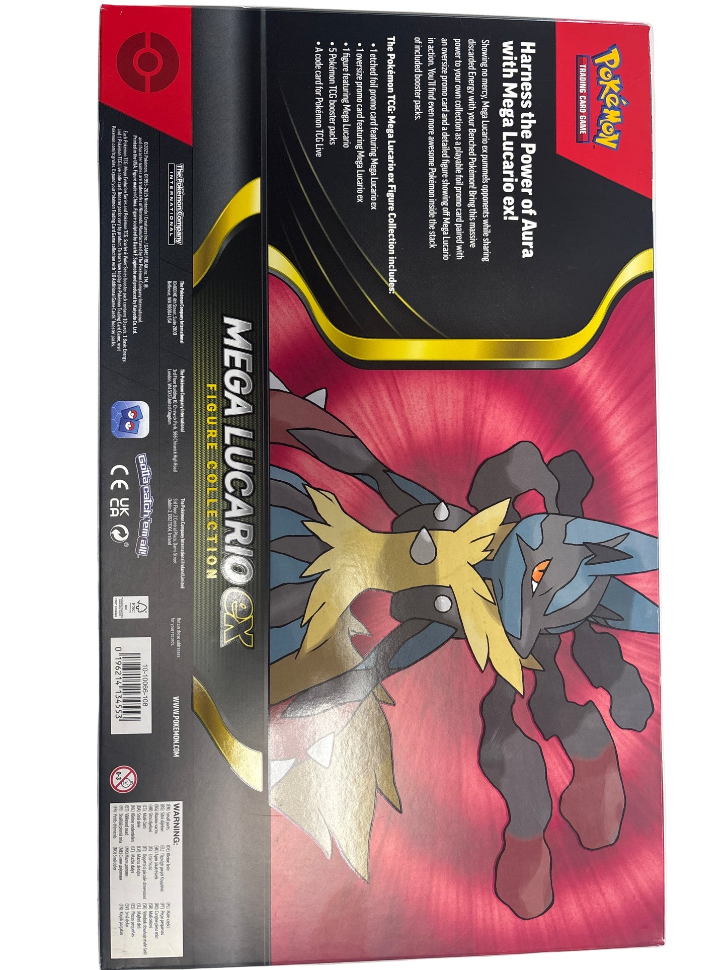 POKÉMON MEGA LUCARIO EX FIGURE COLLECTION
