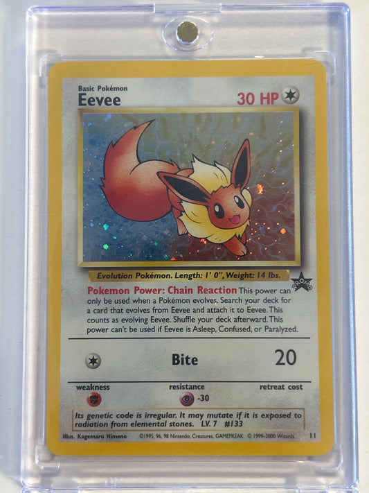 POKÉMON TCG EEVEE HOLO PROMO 11 NEAR MINT CONDITION