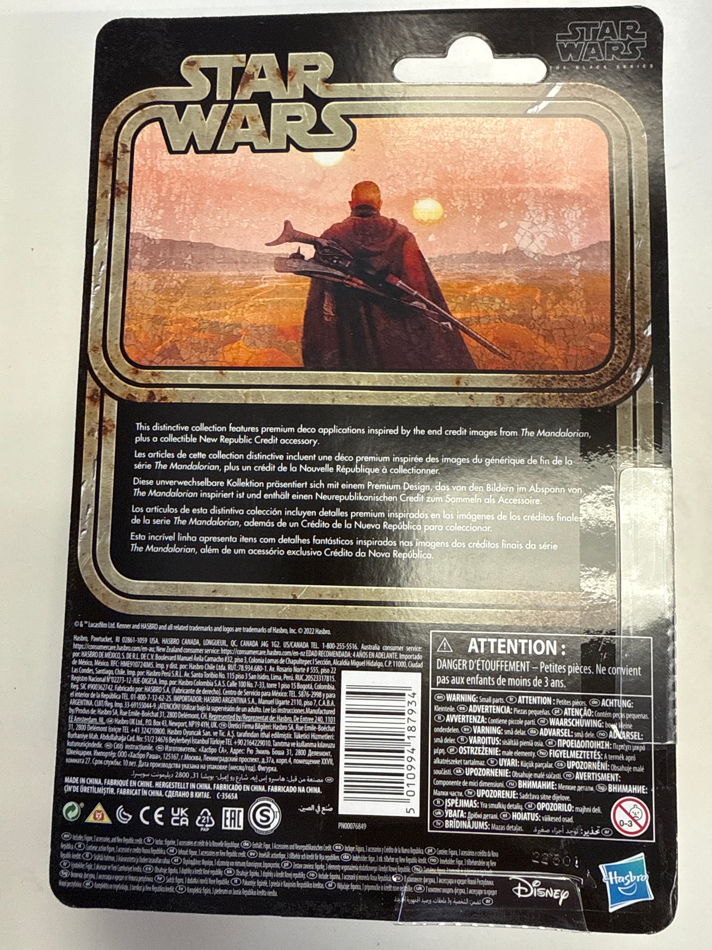 KENNER STAR WARS MANDALORIAN BOBBA FETT