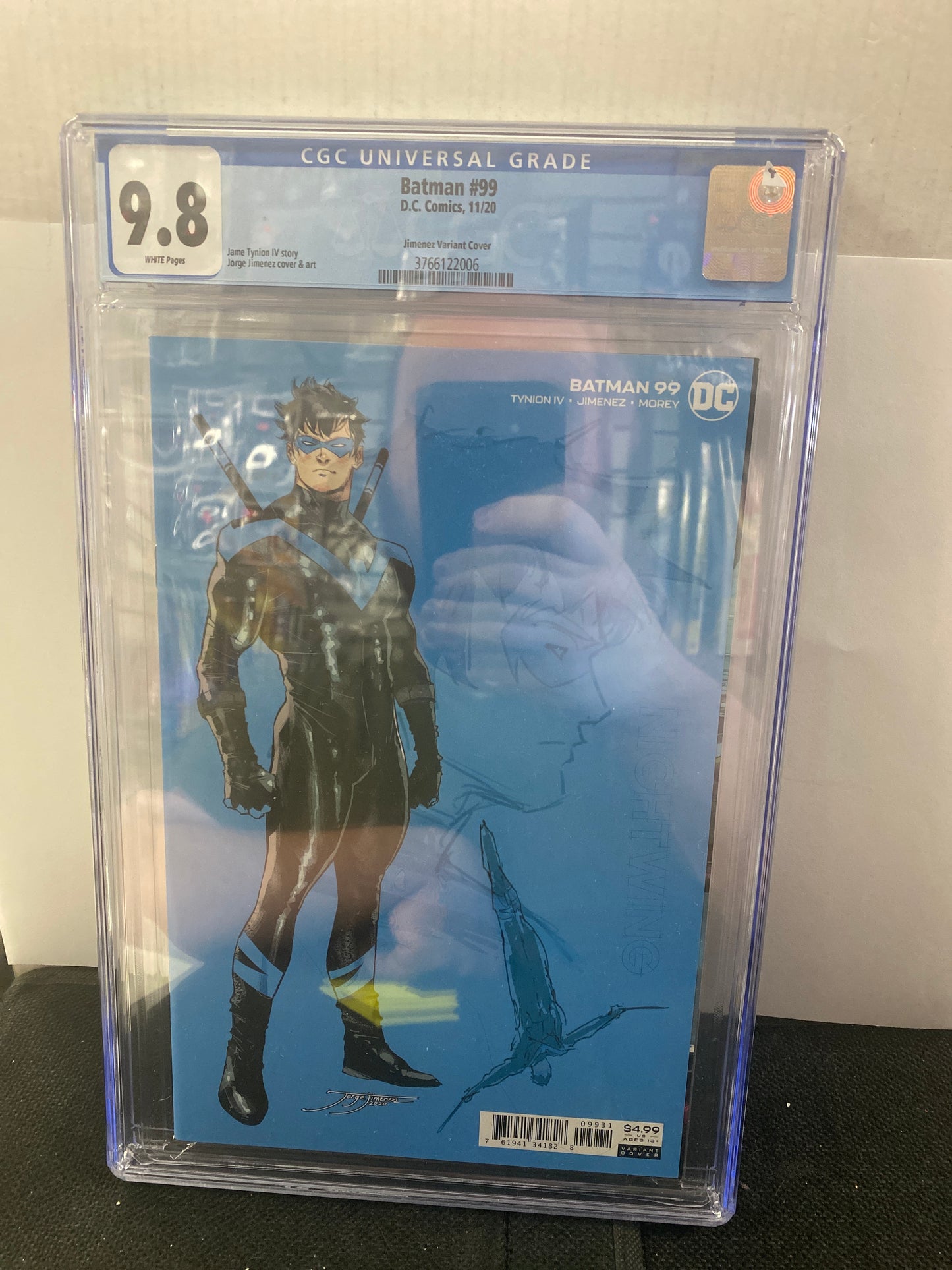 DC COMICS BATMAN #99 (2020) JIMENEZ VARIANT COVER CGC 9.8 WP