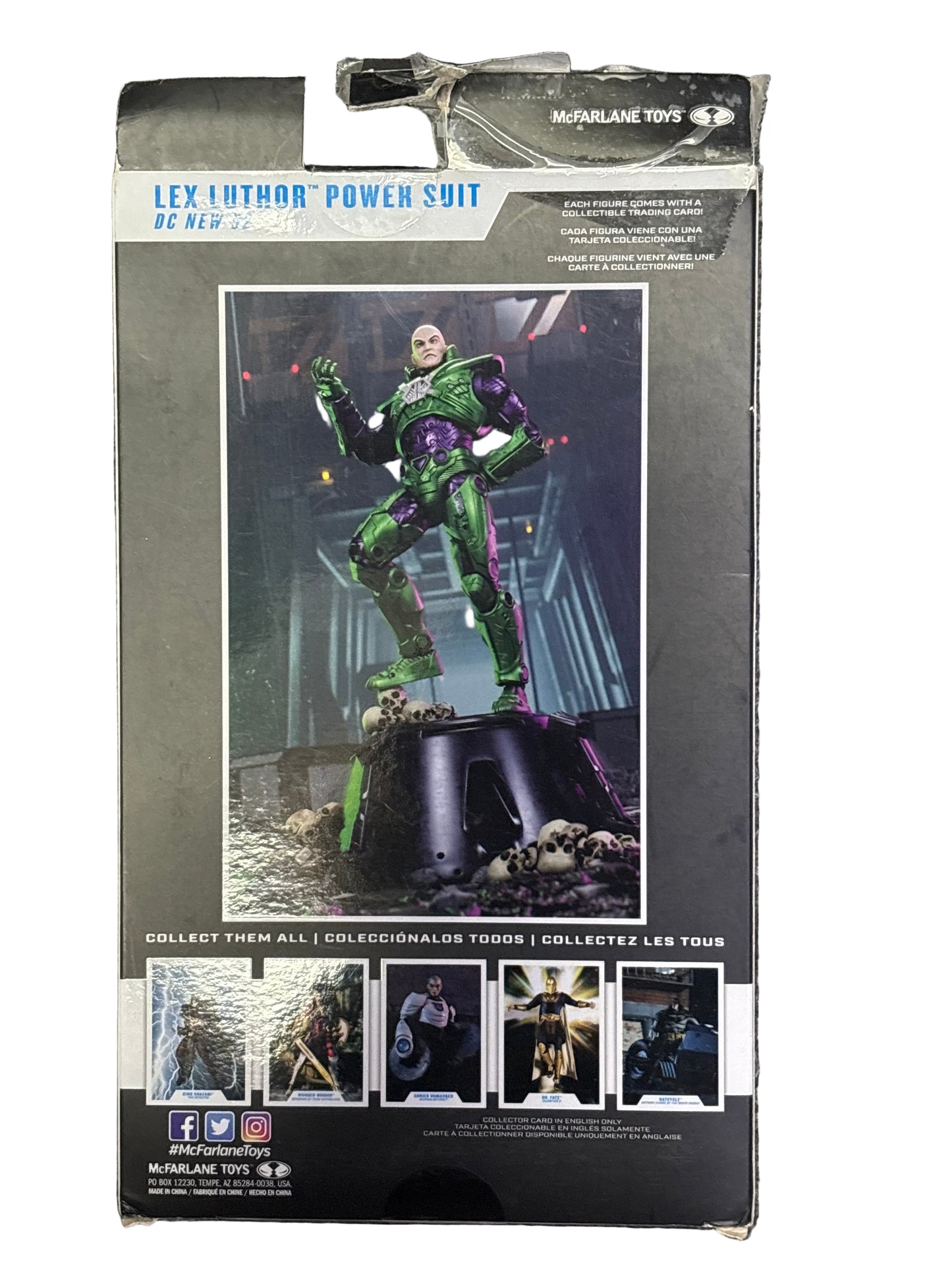 DC MULTIVERSE LEX LUTHOR POWER SUIT ACTION FIGURE