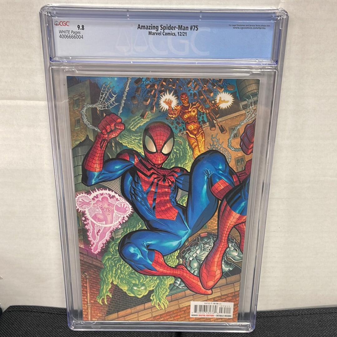 MARVEL COMICS AMAZING SPIDER/MAN #75 CGC 9.8