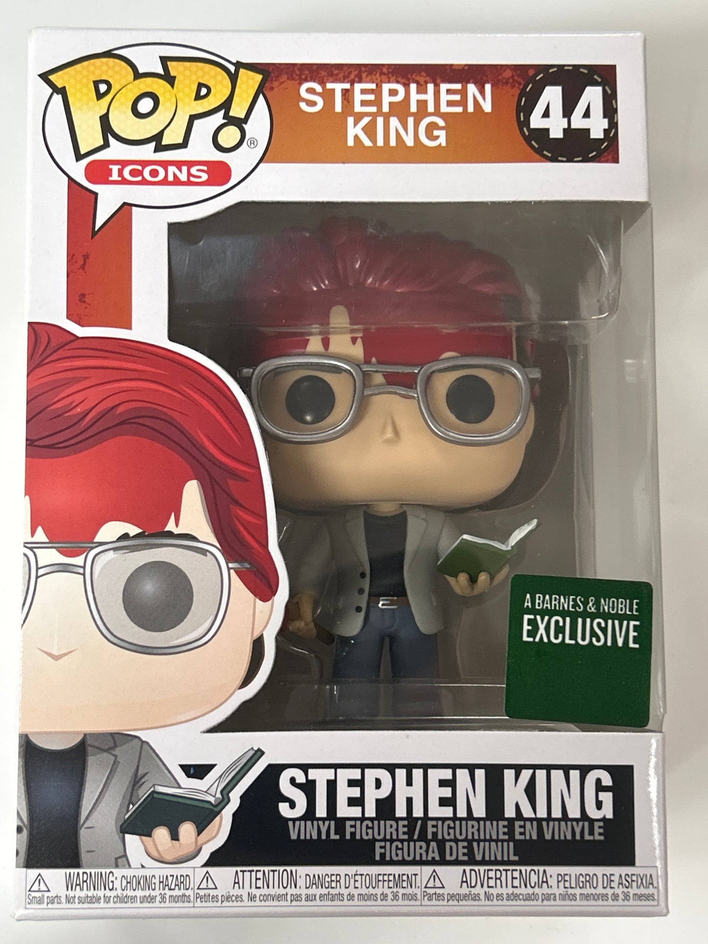 FUNKO POP STEPHEN KING BARNES & NOBLE EXCLUSIVE GREAT CONDITION