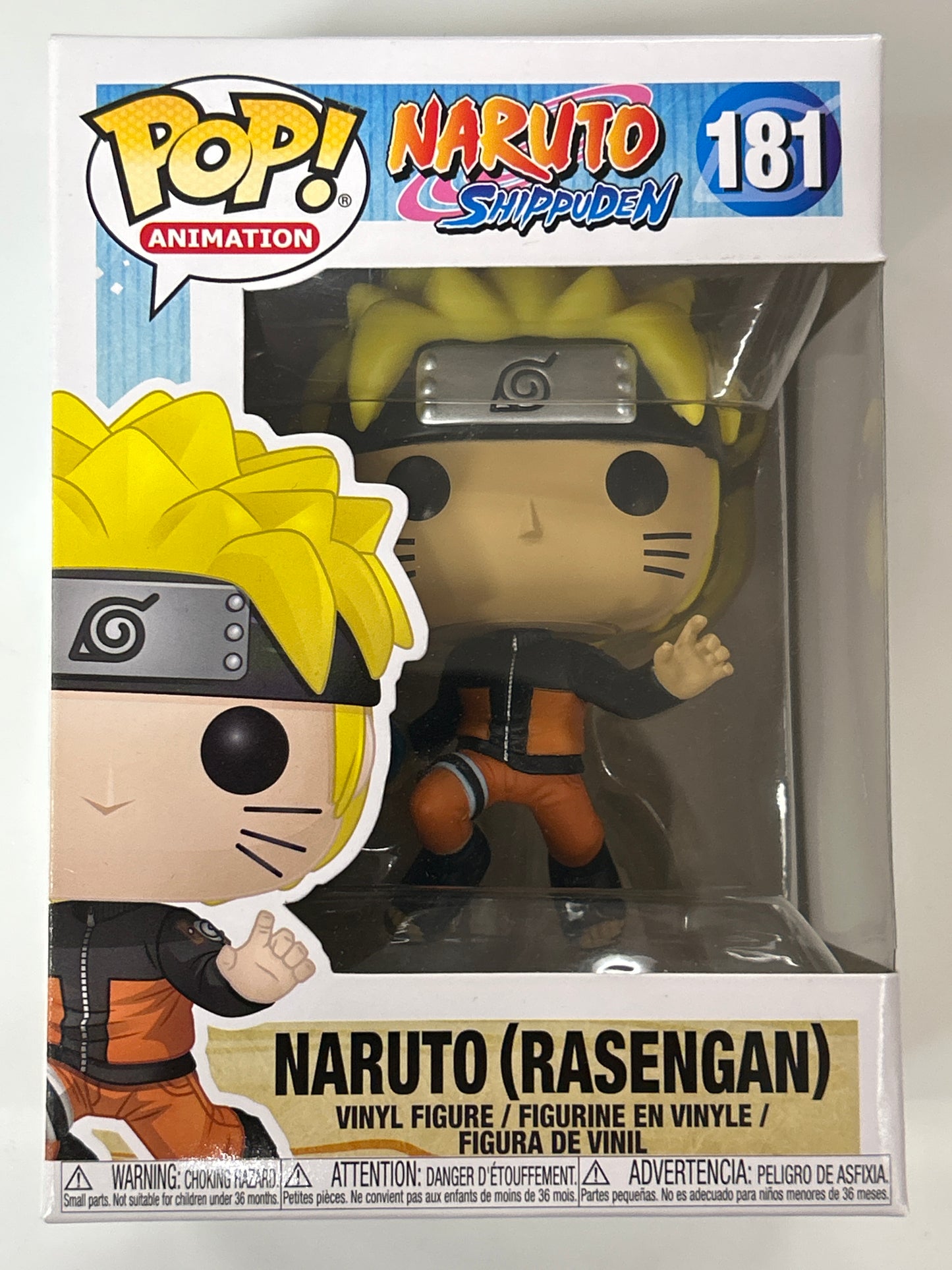 FUNKO POP NARUTO SHIPPUDEN NARUTO (RASENGAN) GREAT CONDITION