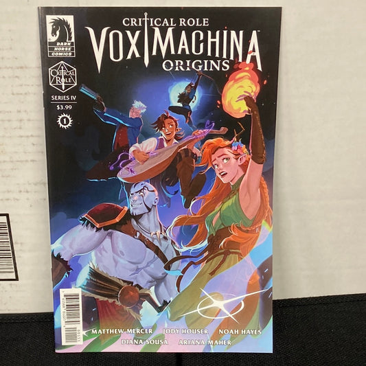 DARK HORSE COMICS CRITICAL ROLE VOX MACHINA ORIGINS 1