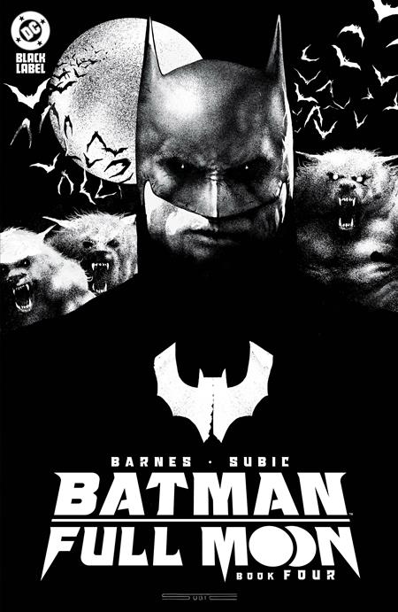 DC COMICS BATMAN FULL MOON #4 (OF 4) CVR A STEVAN SUBIC GLOW-IN-THE-DARK