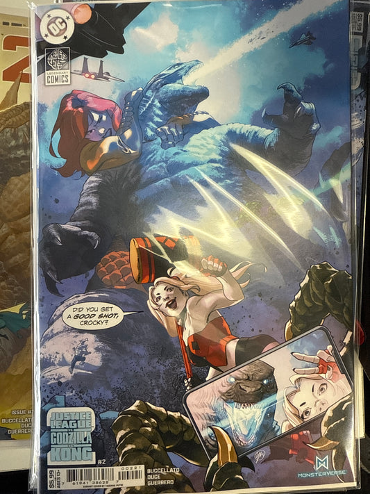 DC COMICS JUSTICE LEAGUE VS GODZILLA VS KONG #2