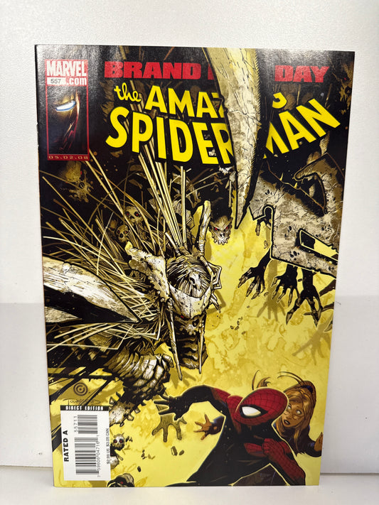 MARVEL COMICS AMAZING SPIDER-MAN #557 BRAND NEW DAY KEY