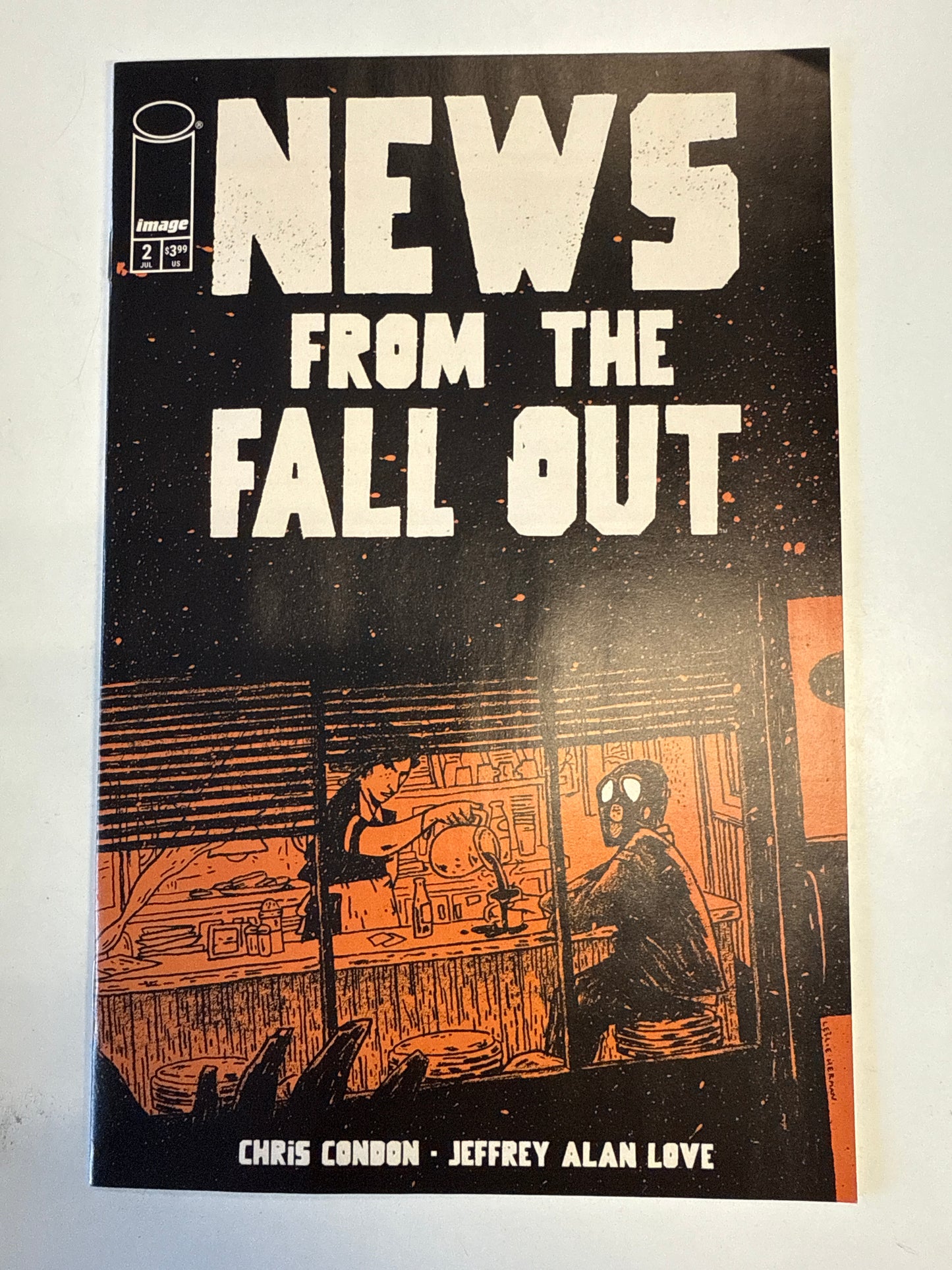IMAGE COMICS NEWS FROM THE FALLOUT #2 CVR B