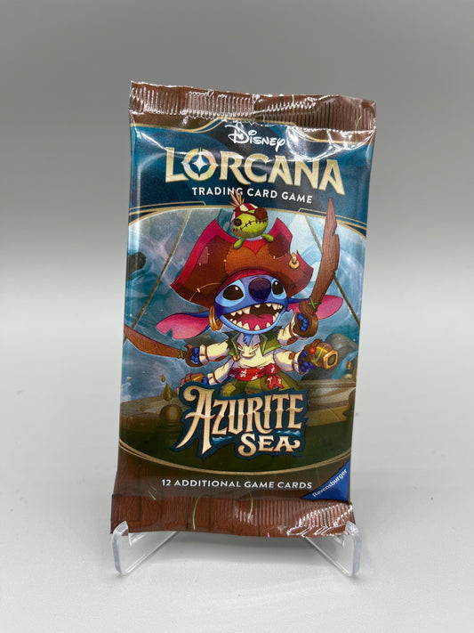 Disney Lorcana Azurite Sea booster pack