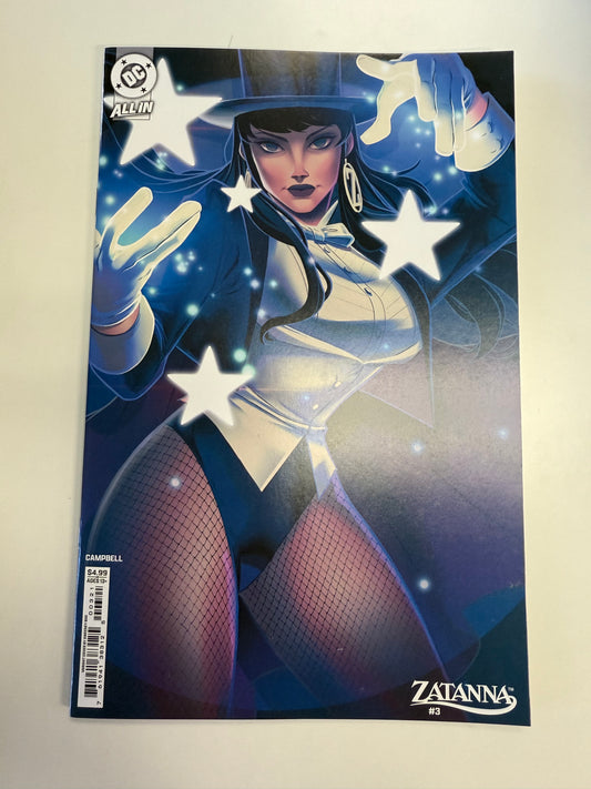 DC COMICS ZATANNA #3 CVR B CARD STOCK VARIANT