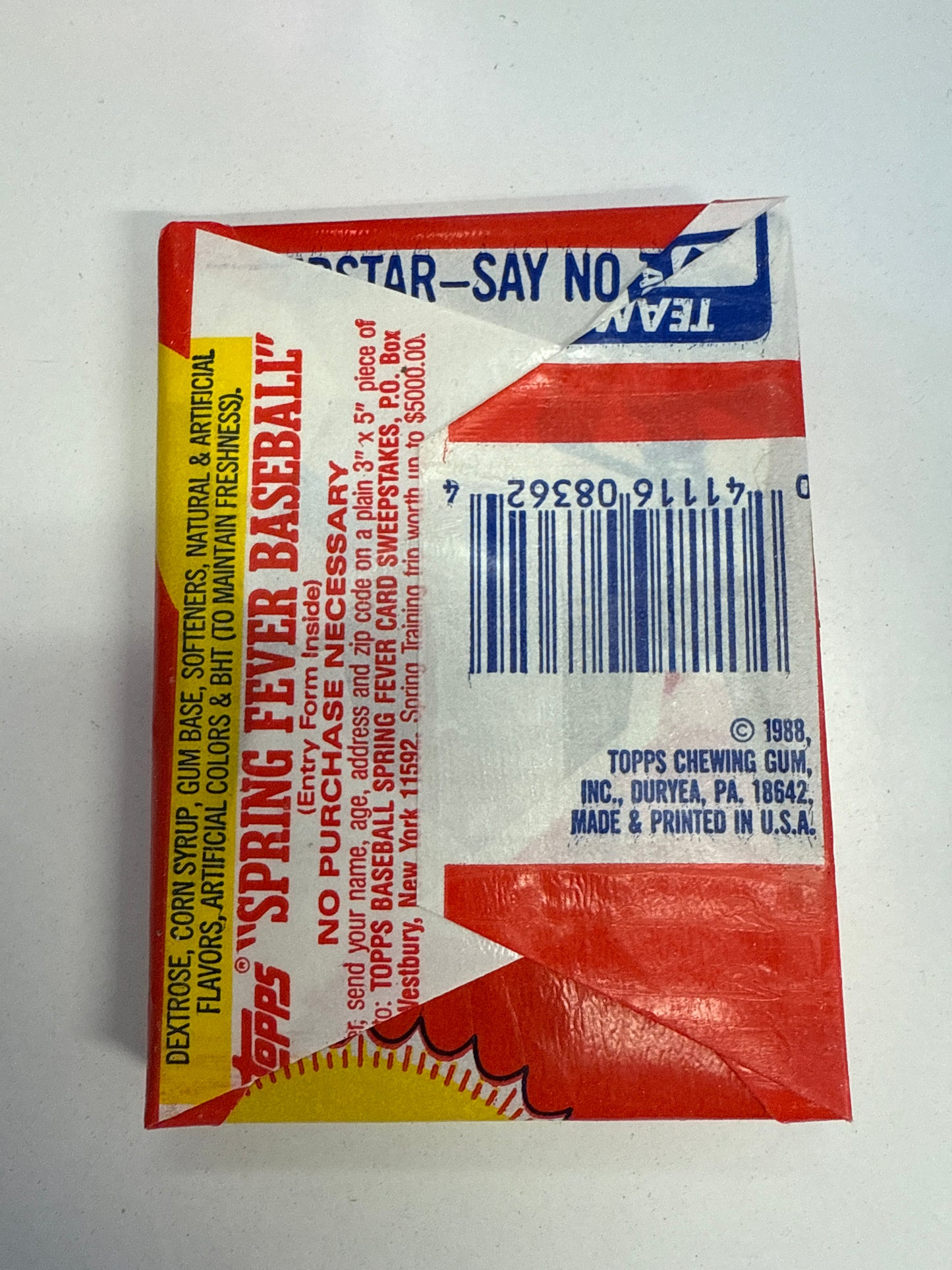 TOPPS 1988 MAJOR LEAGUE BASEBALL CARDS BOX PACKS