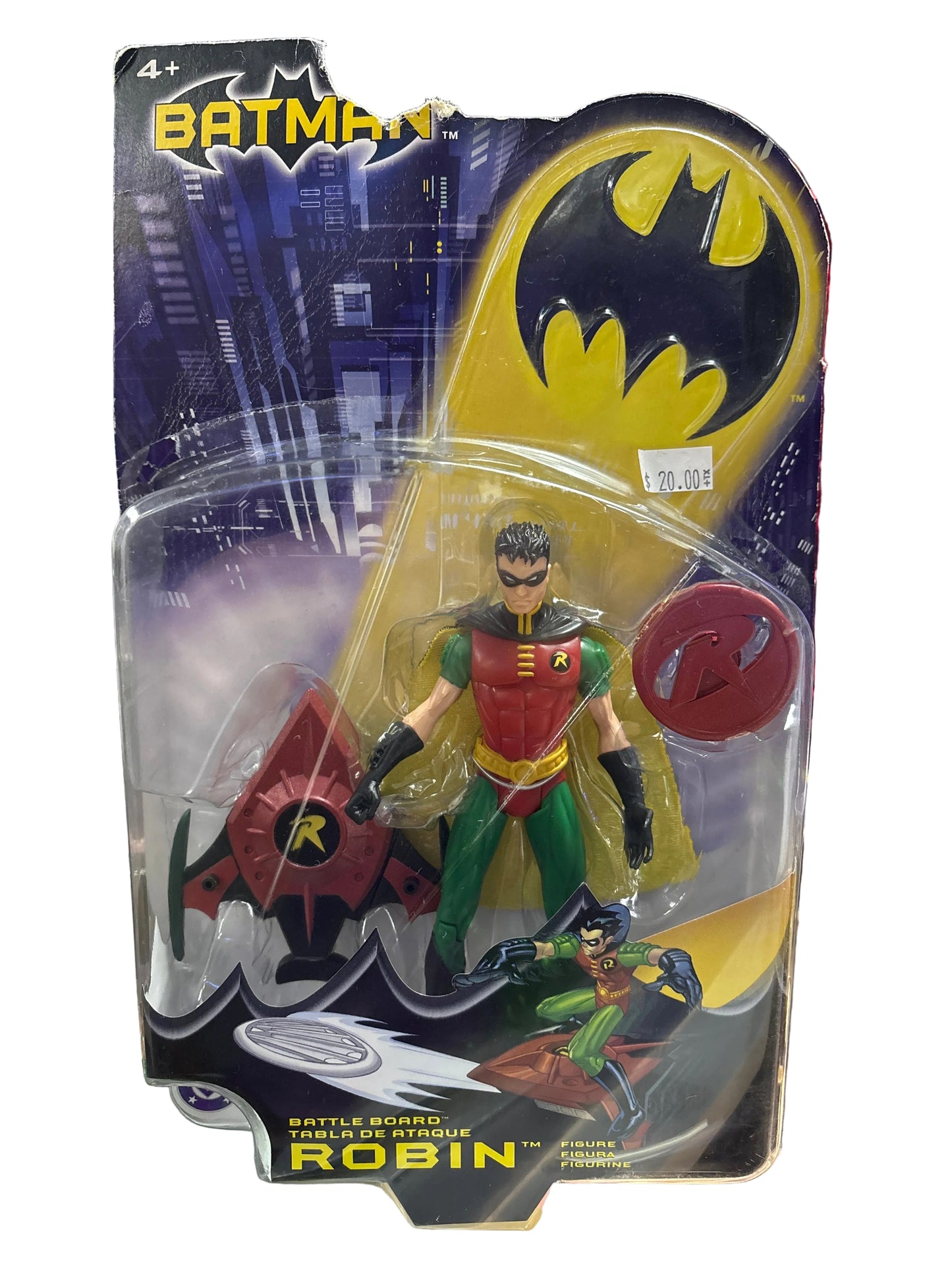 DC MATTEL BATMAN ACTION FIGURES ROBIN