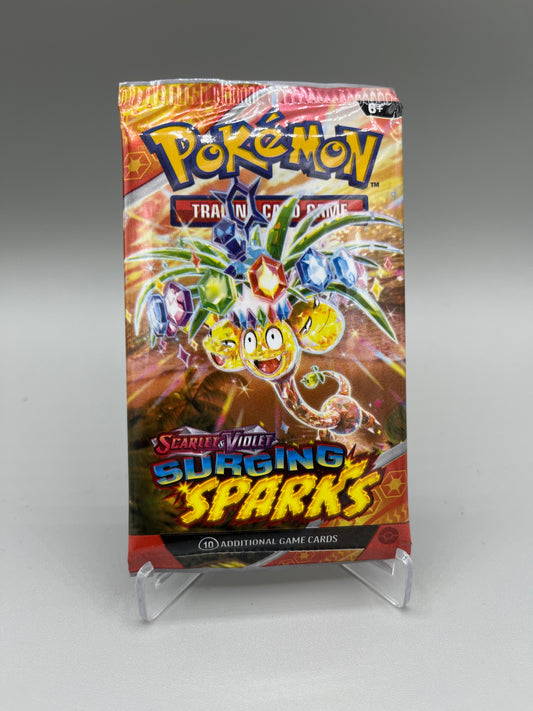 POKEMON TCG SCARLET & VIOLET SURGING SPARKS BOOSTER PACK